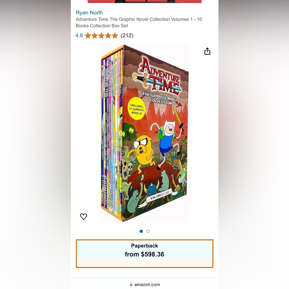 Adventure Time Book Set - Picture 4 of 4